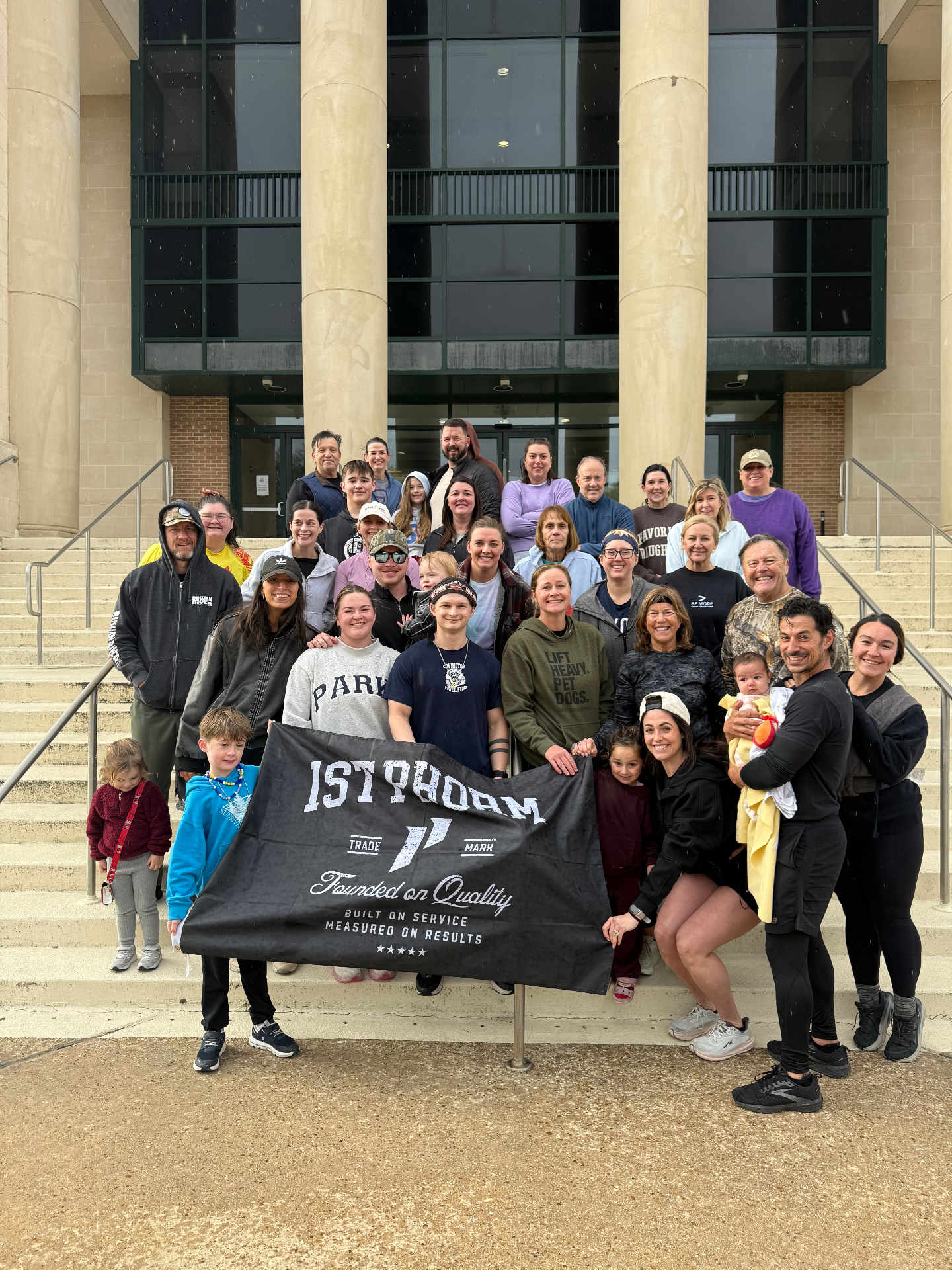 Human Performance members training together with their coach in Covington, LA